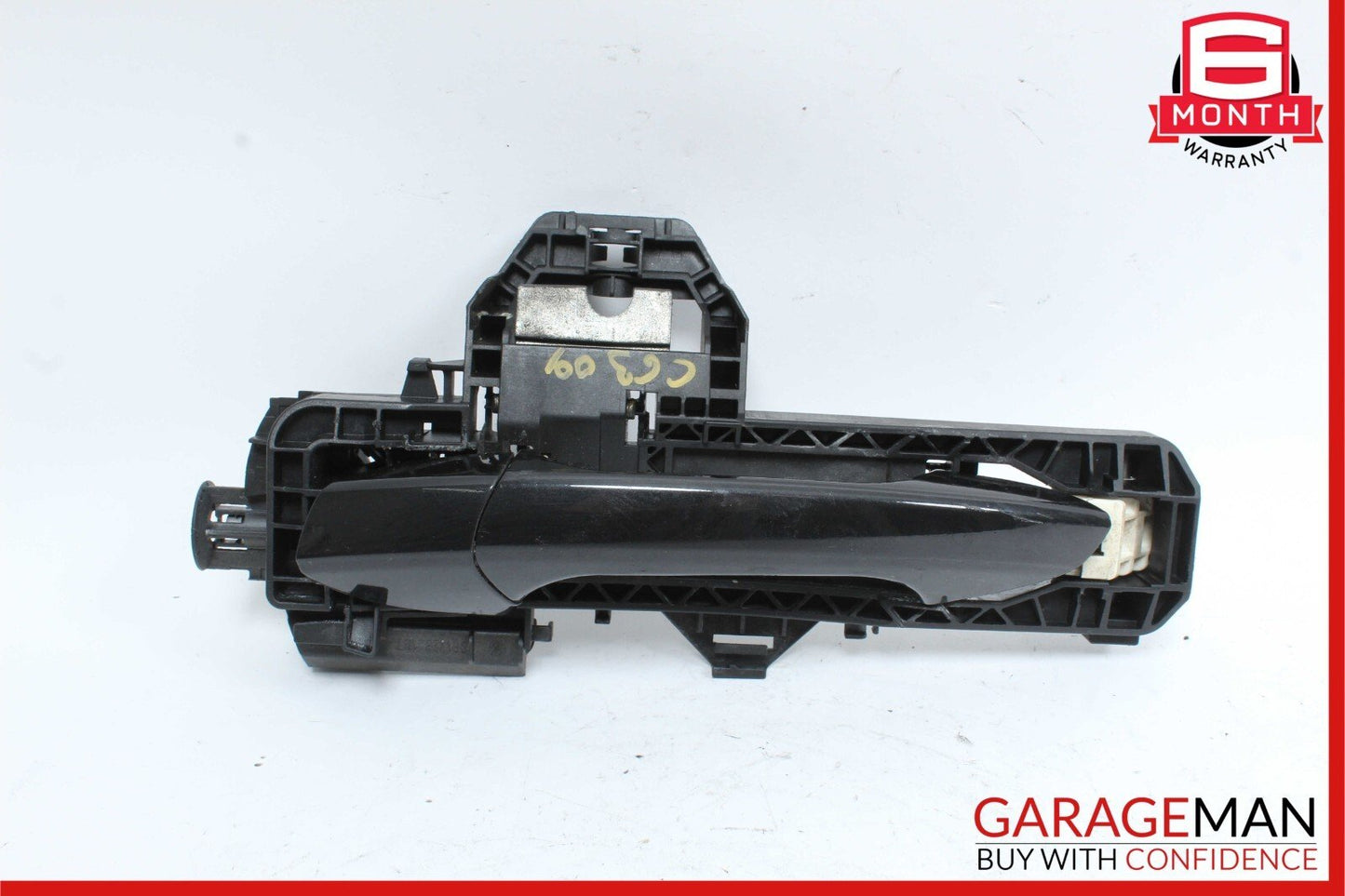 08-11 Mercedes W204 C63 AMG Rear Left Driver Side Exterior Door Handle Black OEM