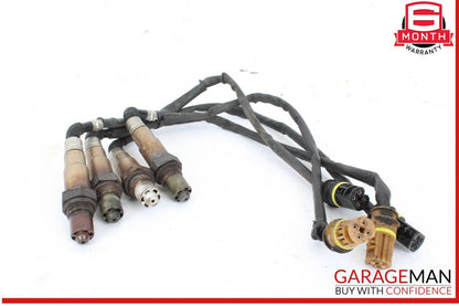 03-08 Mercedes R230 SL500 SL55 AMG Oxygen O2 Sensor Lambda Set of 4 OEM