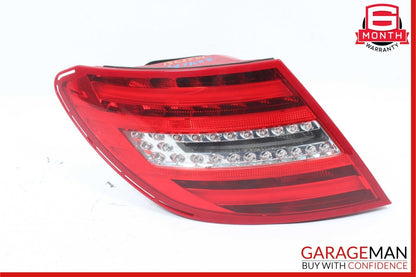 12-14 Mercedes W204 C250 Rear Left Driver Side Taillight Tail Light Lamp