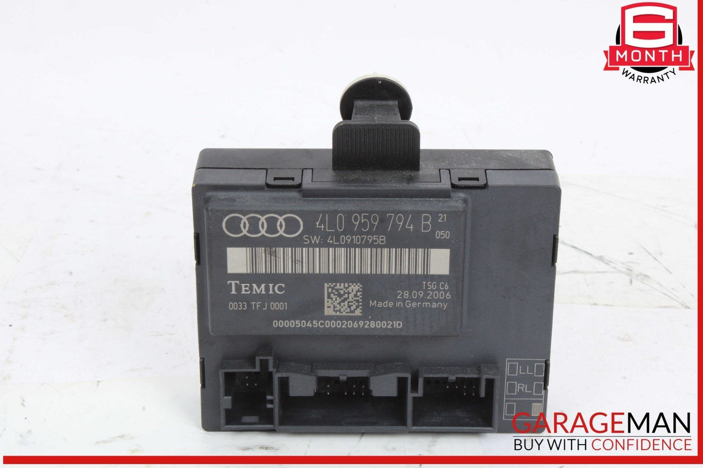 07-09 Audi Q7 Rear Right Passenger Side Door Control Module Unit 4L0959794B OEM