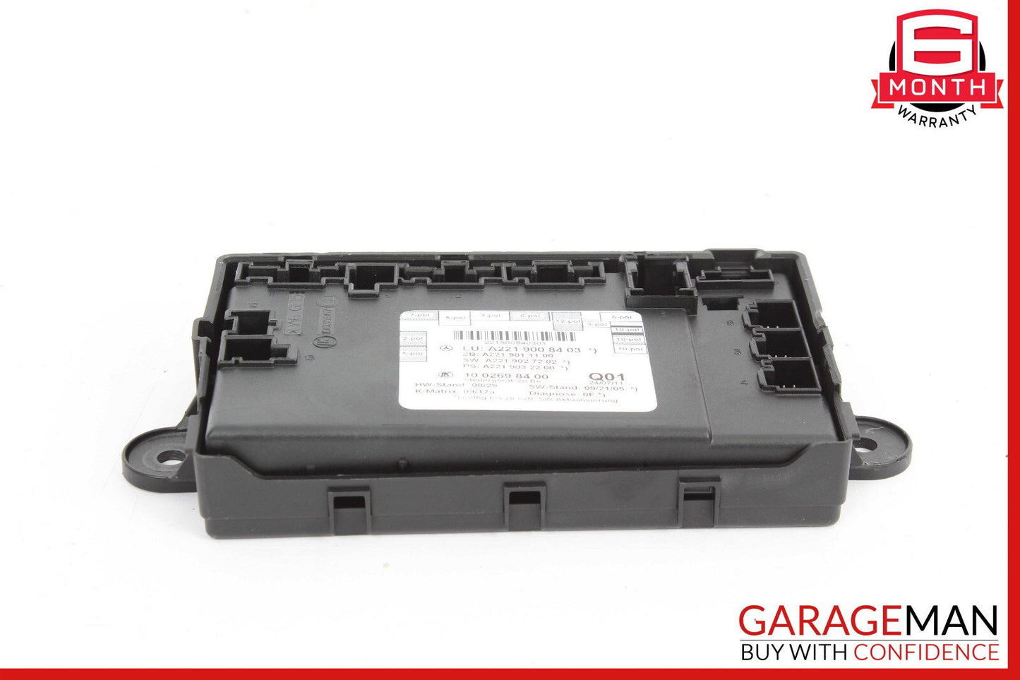 07-13 Mercedes W221 S550 S350 S63 Front Right Door Control Module 2219006304 OEM