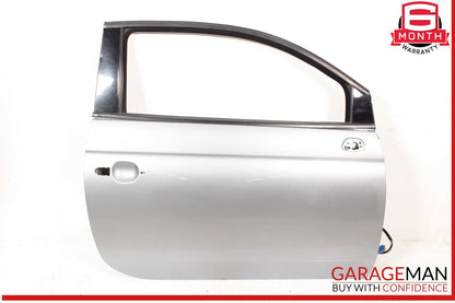 12-17 Fiat 500 Front Right Passenger Side Door Shell Panel Silver OEM
