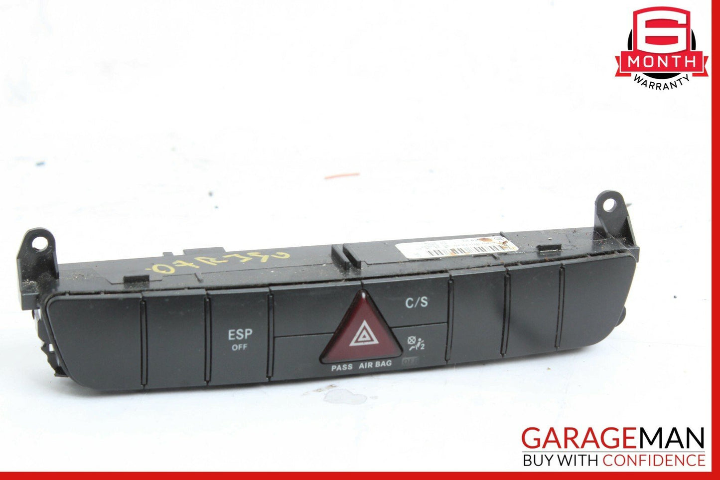 06-10 Mercedes W251 R350 R500 Center Dashboard Hazard ESP Control Switch OEM
