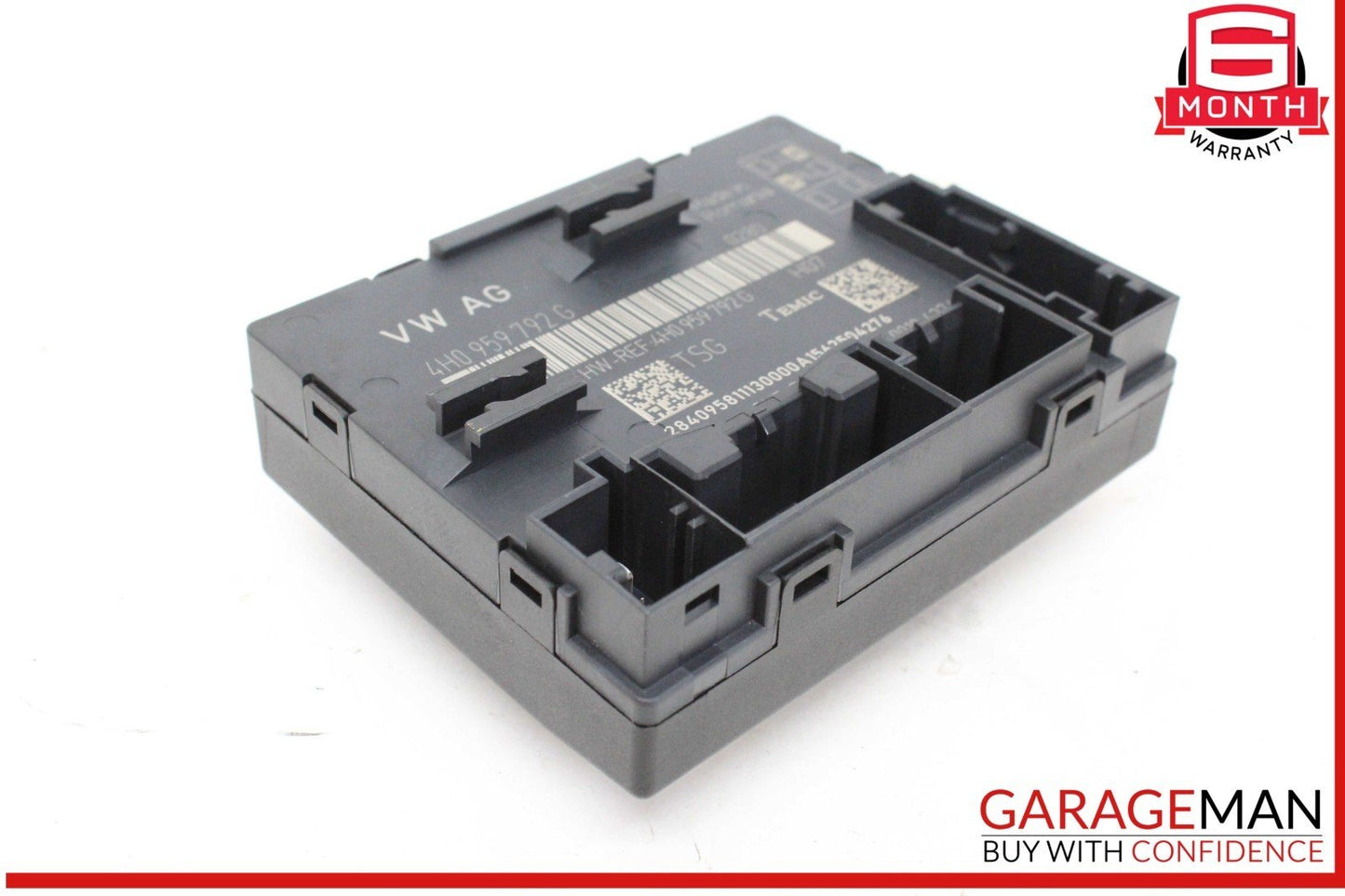 11-18 Audi A8 S8 Front Right Side Door Control Module Unit 4H0959792G OEM