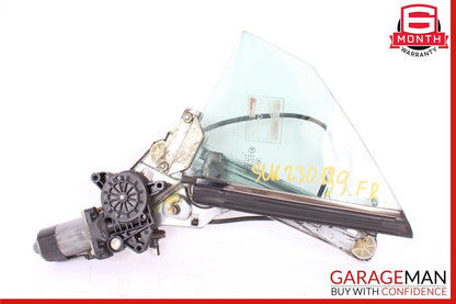97-04 Mercedes R170 SLK230 Rear Right Side Quarter Window Glass w/ Motor OEM