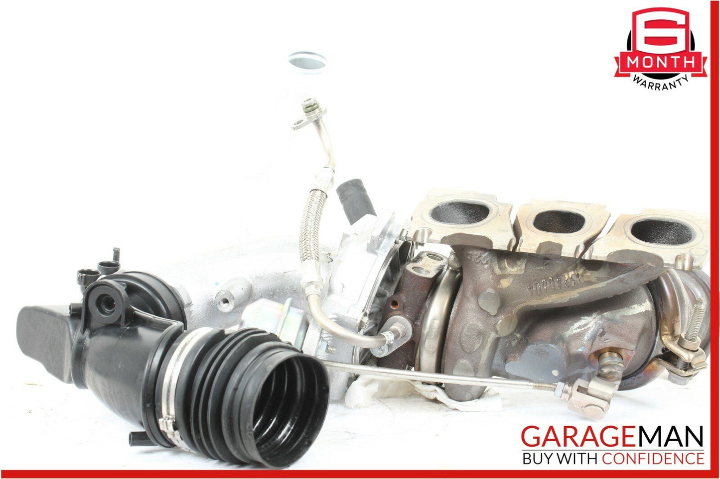 16-18 Mercedes W213 E400 4Matic Left Side Turbocharger Manifold OEM