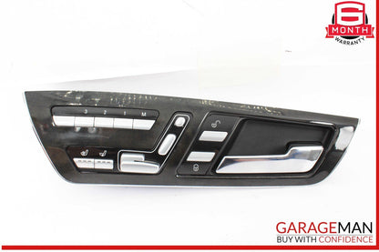 07-14 Mercedes W221 S550 Front Right Side Seat Control Switch w/ Door Handle OEM