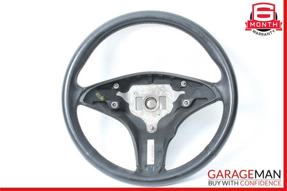 08-11 Mercedes W204 C300 3 Spoke Steering Wheel Leather Black 2044603203 OEM