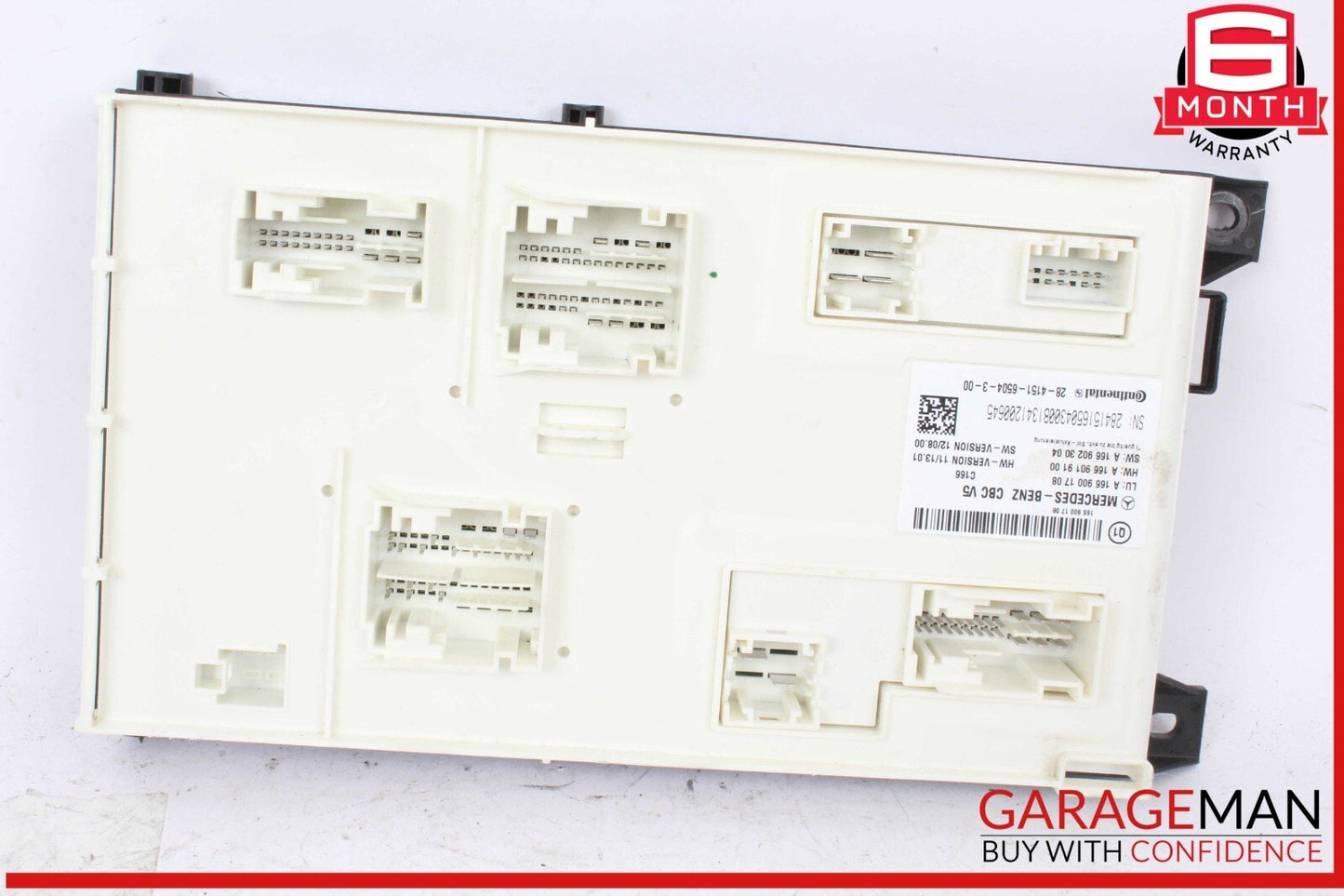 12-19 Mercedes X166 GL450 ML400 Front SAM Control Module Unit OEM