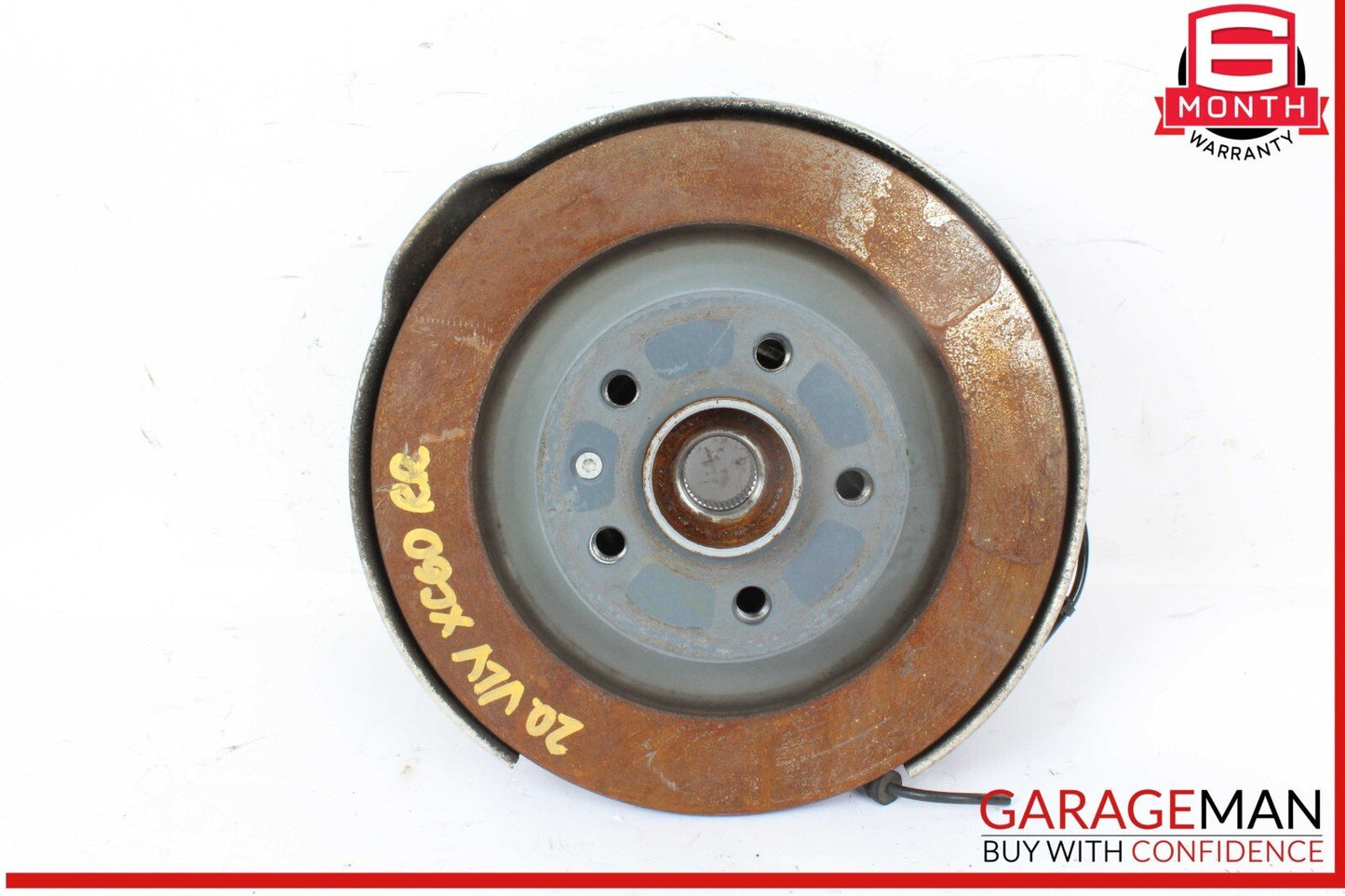 16-25 Volvo XC60 Rear Right Passenger Side Spindle Knuckle Hub w/ Rotor Disc OEM