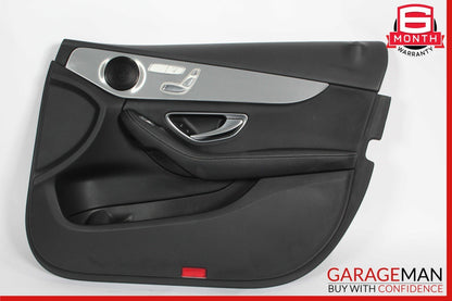 15-20 Mercedes W205 C300 C43 AMG Sedan Front Right Interior Door Panel Cover
