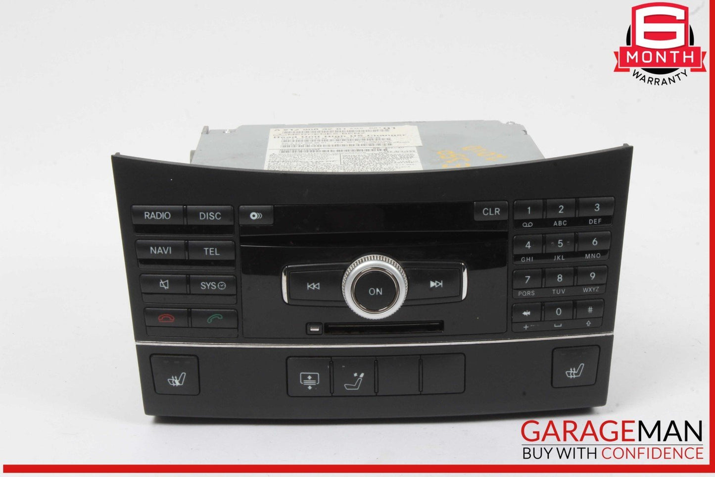 10-11 Mercedes W212 E350 E550 Radio Comand Comand Head Unit CD Changer Player