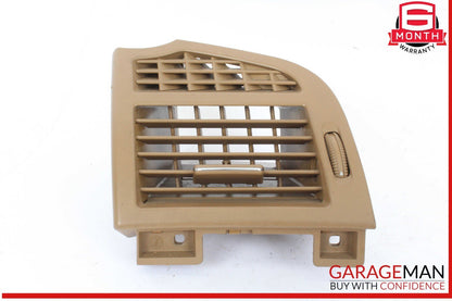 07-13 Mercedes W221 S550 Dashboard AC A/C Air Vent Left Driver Brown OEM