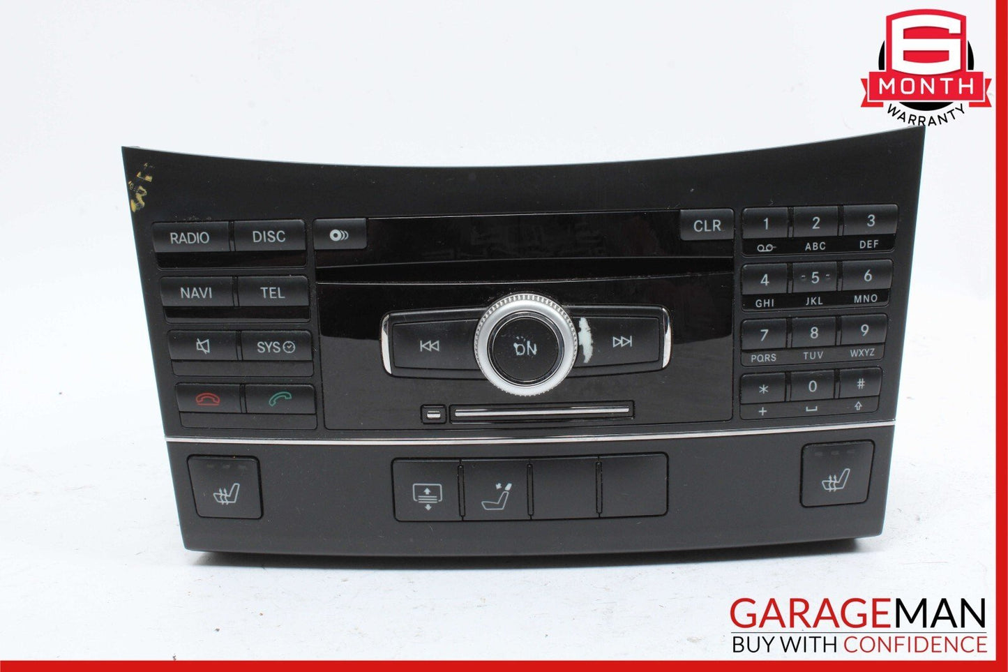 10-11 Mercedes W212 E350 E550 Comand Command Head Unit CD Changer Radio OEM