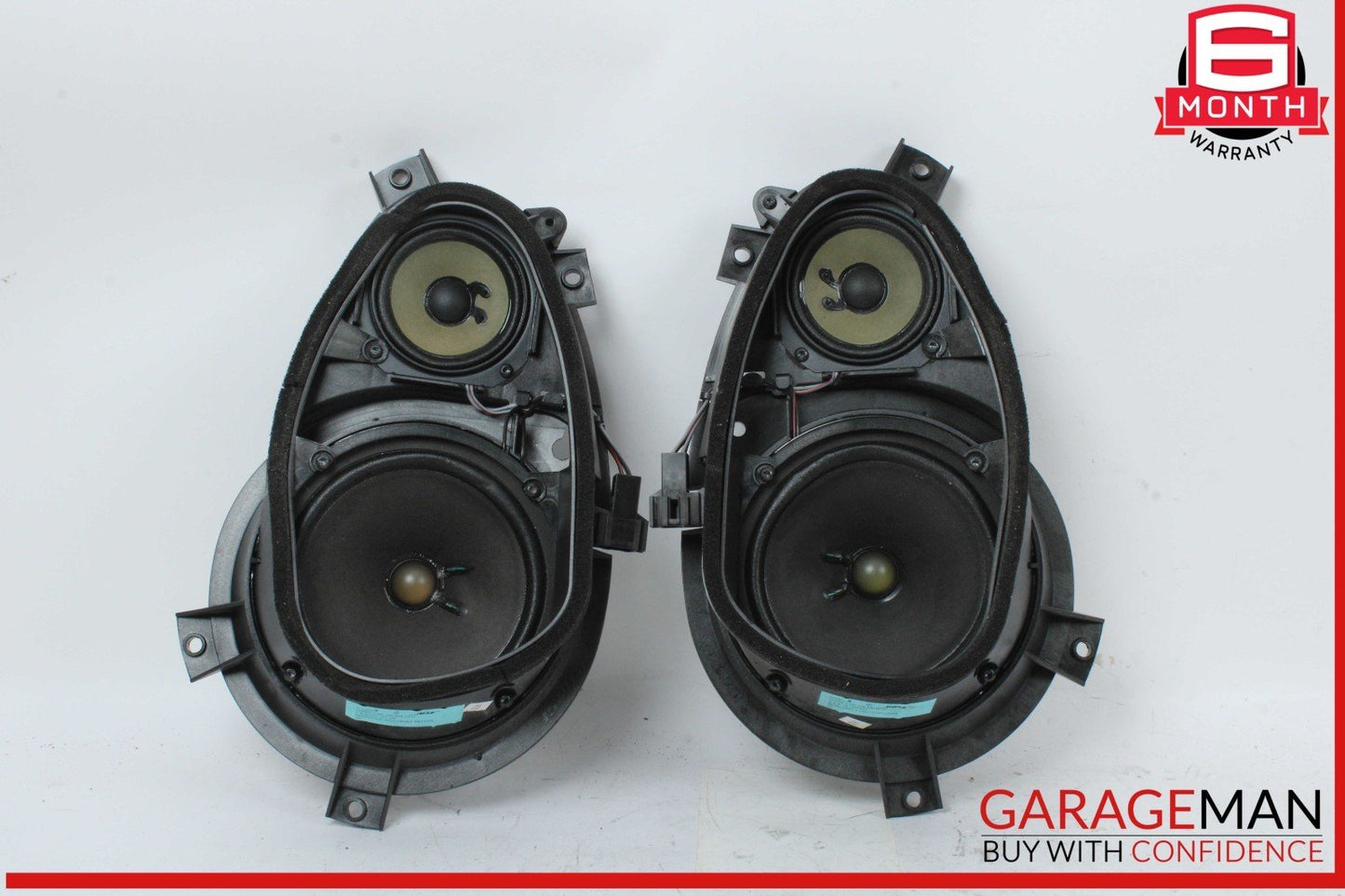 03-08 Mercedes R230 SL500 Front Left and Right Side Door Audio Speaker Bose OEM