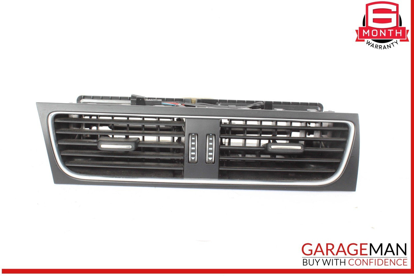 09-16 Audi A4 S4 Front Center Dash Dashboard AC A/C Air Vent Trim Grille Panel