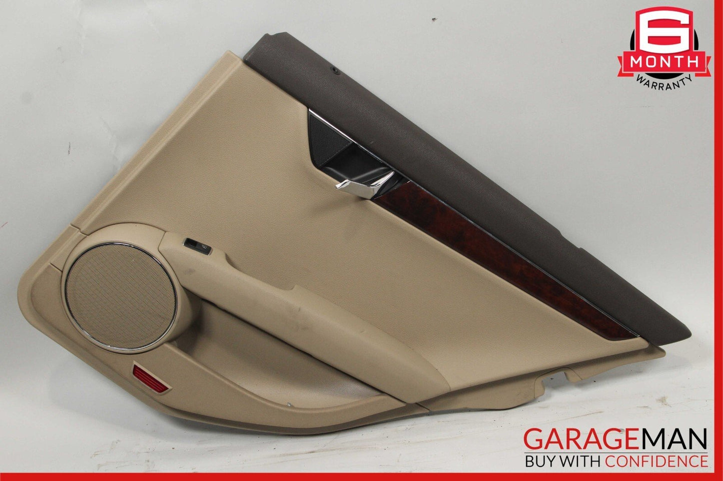 08-14 Mercedes W204 C250 C300 Rear Right Interior Door Panel Trim Assembly Beige