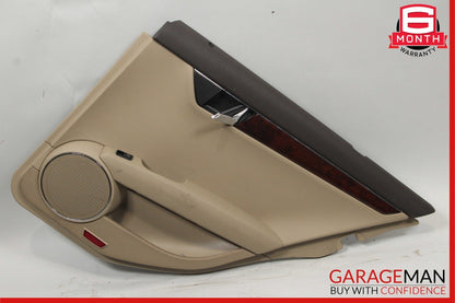 08-14 Mercedes W204 C250 C300 Rear Right Interior Door Panel Trim Assembly Beige