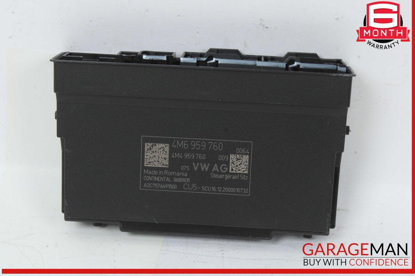 17-24 Audi Q7 Front Left Driver Side Seat Memory Control Module Unit 4M6959760