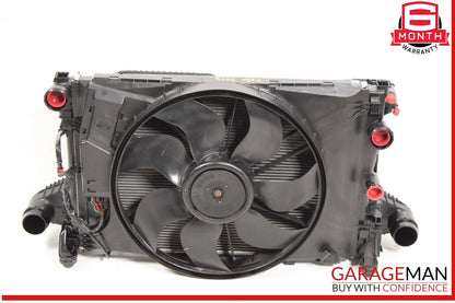 12-15 Mercedes W204 C250 Engine Motor Cooling Radiator A/C AC Condenser Assembly