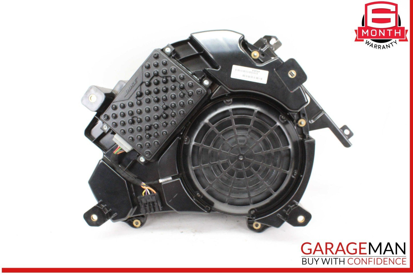 11-18 Porsche Cayenne 958 AWD Rear Trunk Subwoofer Speaker w/ Amplifier AMP OEM