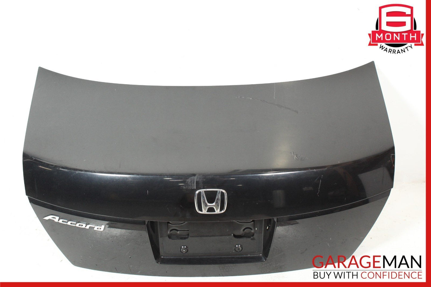 08-12 Honda Accord LX-P Rear Trunk Deck Lid Black OEM