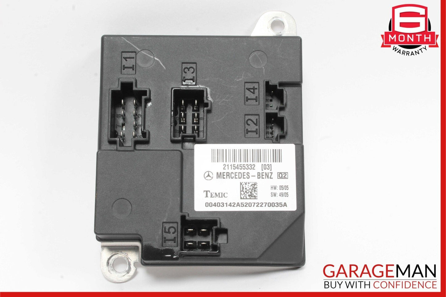 03-11 Mercedes W219 CLS550 E350 E550 BCM Body Controller Module Unit
