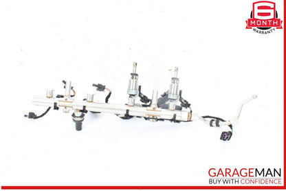 17-20 Audi A4 Fuel Injection Rail w/ Injectors 06K133317G OEM