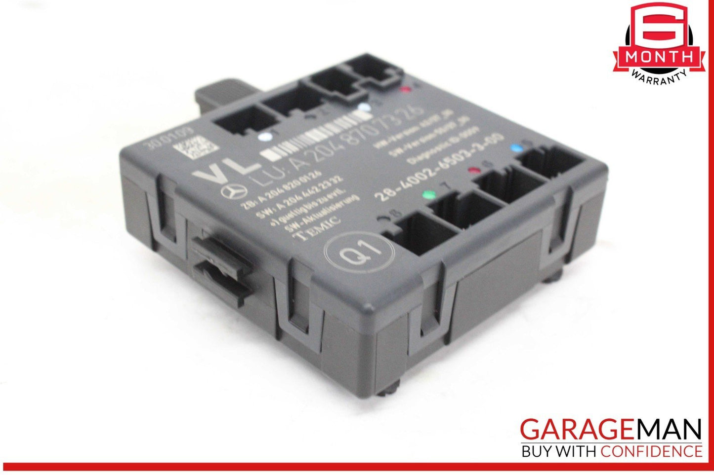 08-18 Mercedes X204 GLK350 E350 E400 Front Left Side Door Control Module OEM