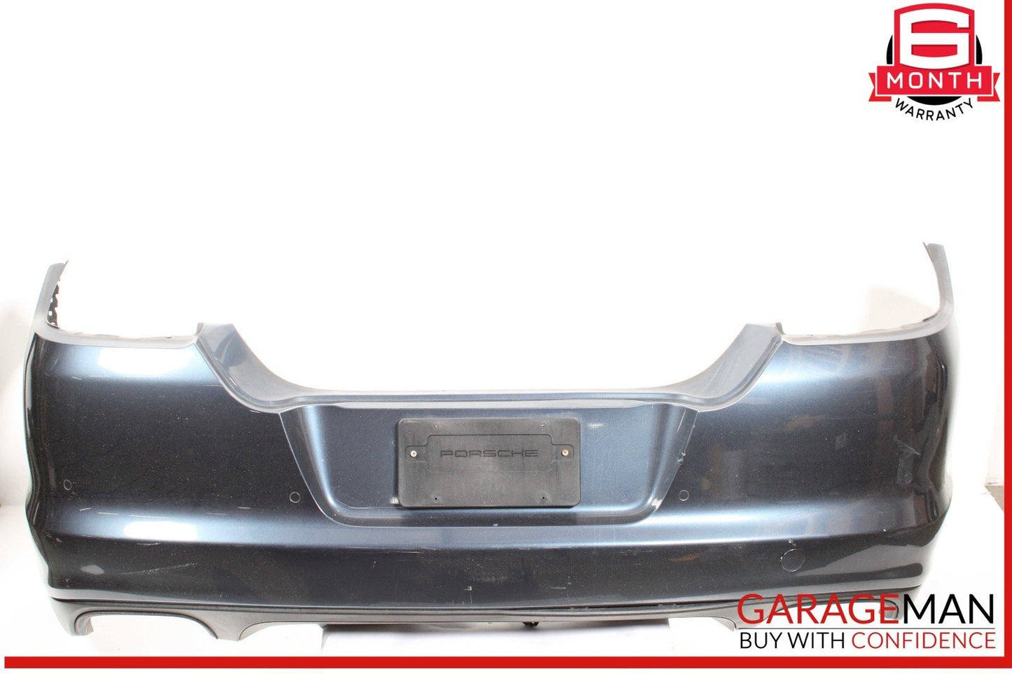 10-13 Porsche Panamera 970 Rear Bumper Cover Blue OEM