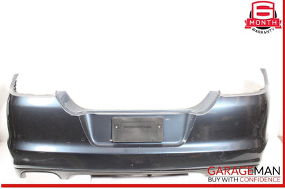 10-13 Porsche Panamera 970 Rear Bumper Cover Blue OEM