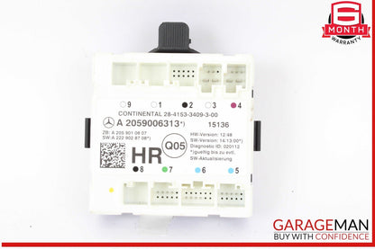 15-18 Mercedes W205 C300 Rear Right Passenger Side Door Control Module Unit OEM