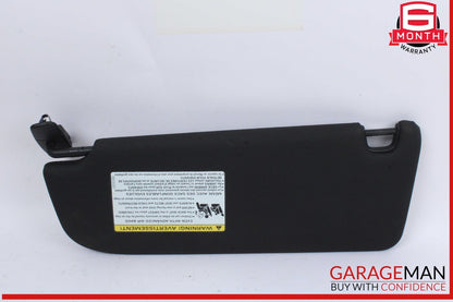 16-18 Audi A7 A6 Front Right Side Sun Visor Sunvisor Black 4G0857552N OEM
