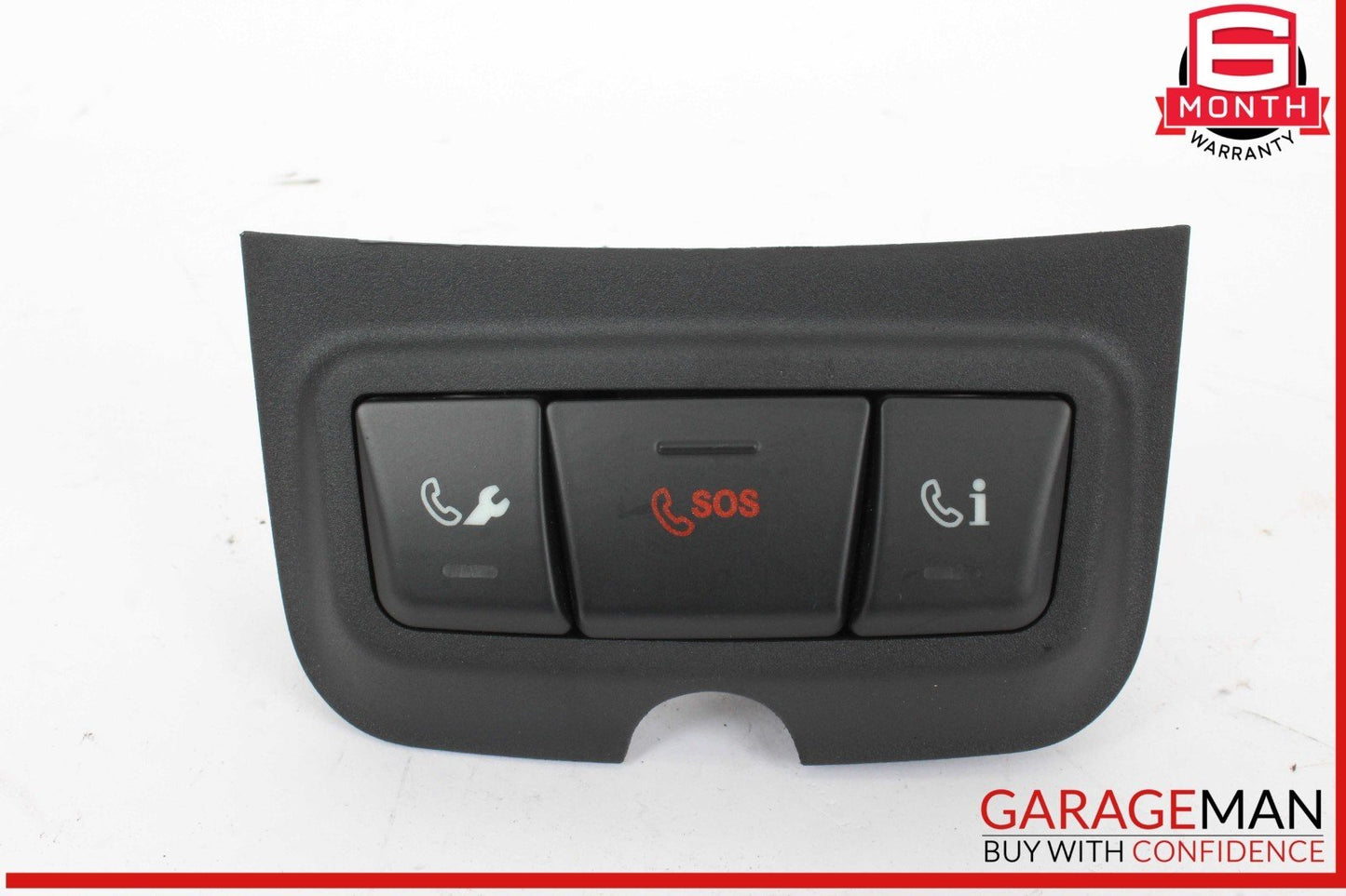 12-20 Mercedes R172 SLK250 C350 Overhead Emergency Panel Controller Switch Black