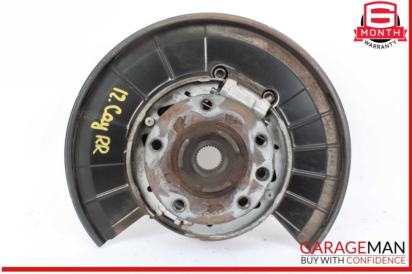11-17 Porsche Cayenne 958 Rear Right Passenger Side Wheel Spindle Knuckle Hub
