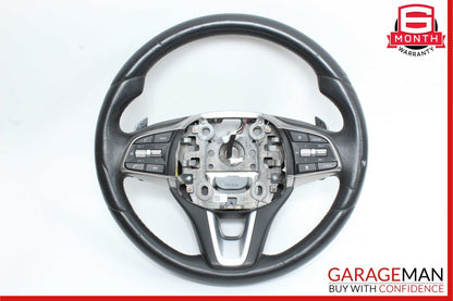 19-21 Genesis G70 Heated Steering Wheel w/ Smart Cruise Black Leather OEM