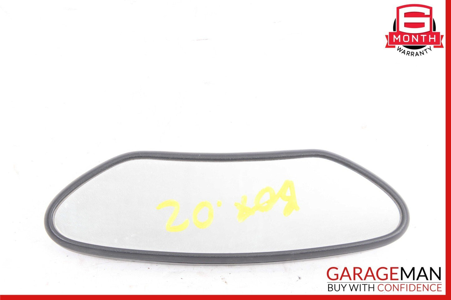 97-04 Porsche Boxster 986 Interior Front Top Upper Rear View Mirror Black OEM