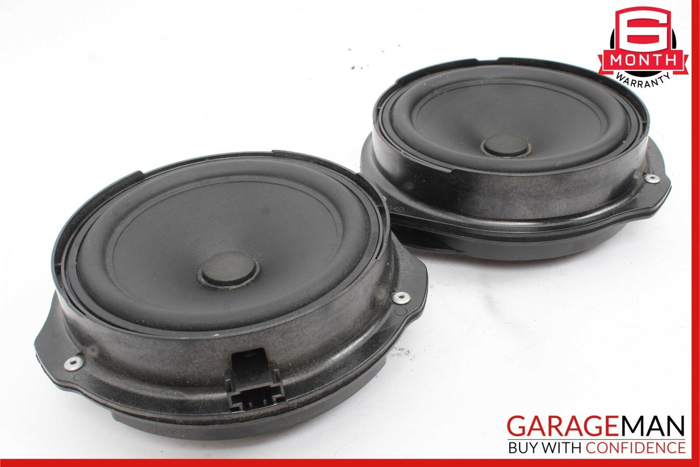 08-14 Mercedes W204 C250 C300 Front Right & Left Side Door Sound Speaker Set OEM