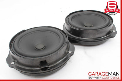 08-14 Mercedes W204 C250 C300 Front Right & Left Side Door Sound Speaker Set OEM