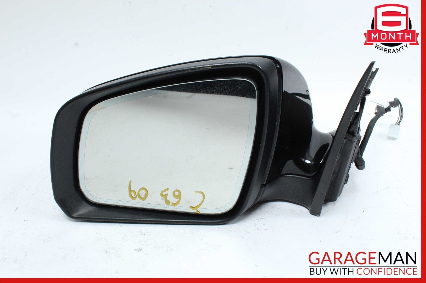 08-11 Mercedes W204 C63 AMG Front Left Side Mirror Rear View Door OEM