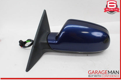 08-17 Audi A5 S5 Front Left Driver Side Door Rear View Mirror Blue OEM