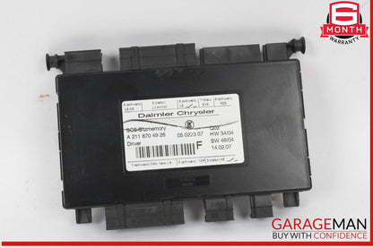 03-12 Mercedes X164 GL450 4MATIC Front Left Side Seat Control Module Unit OEM