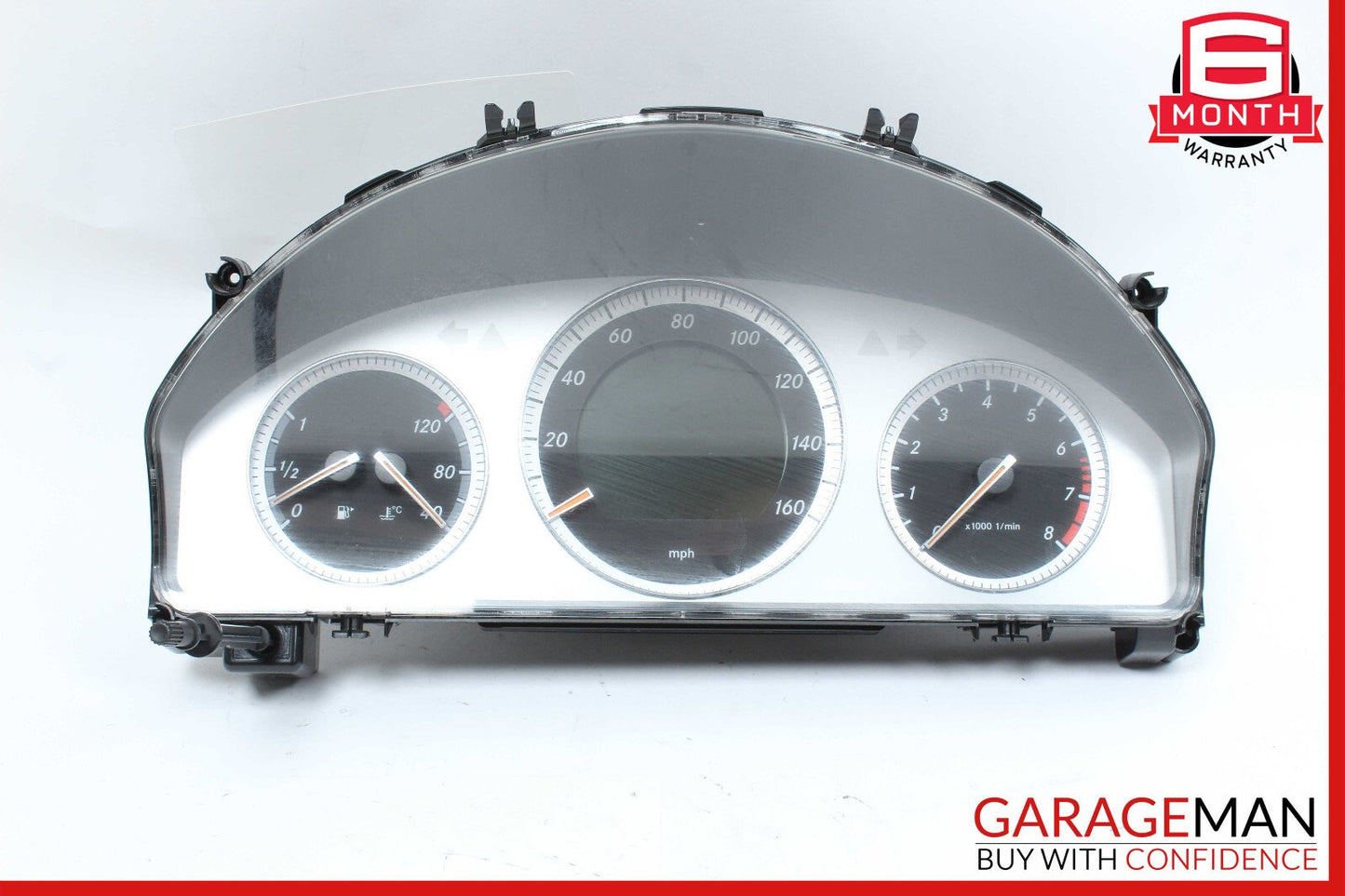 08-11 Mercedes W204 C300 C350 Instrument Speedometer Cluster 2045402948 OEM
