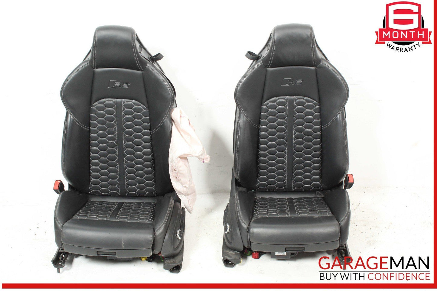 18-23 Audi RS5 Complete Front Seat Seats Cushion Assembly OEM