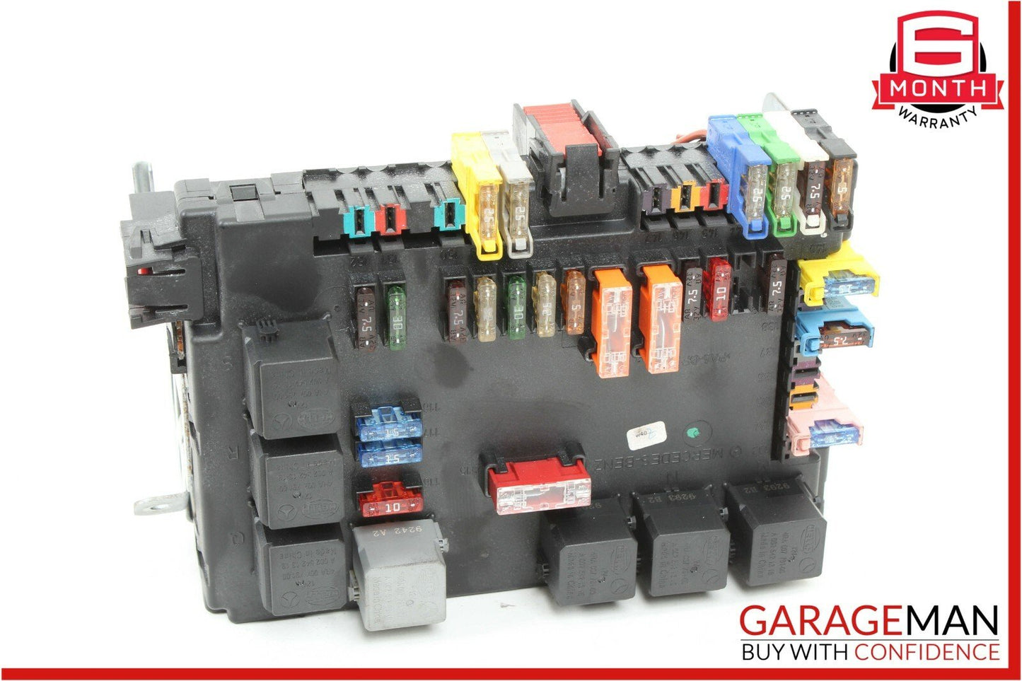 10-13 Mercedes W221 S63 AMG S550 Rear Sam Fuse Box Relay Control 2219003001 OEM