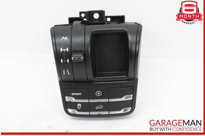 11-14 Porsche Cayenne 958 Suspension Mode Selector Switch Module 7P5927127CG OEM