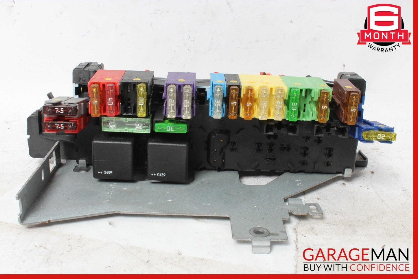 03-12 Mercedes R230 SL500 SL550 SL65 AMG Rear SAM Fuse Box Relay Module Assy