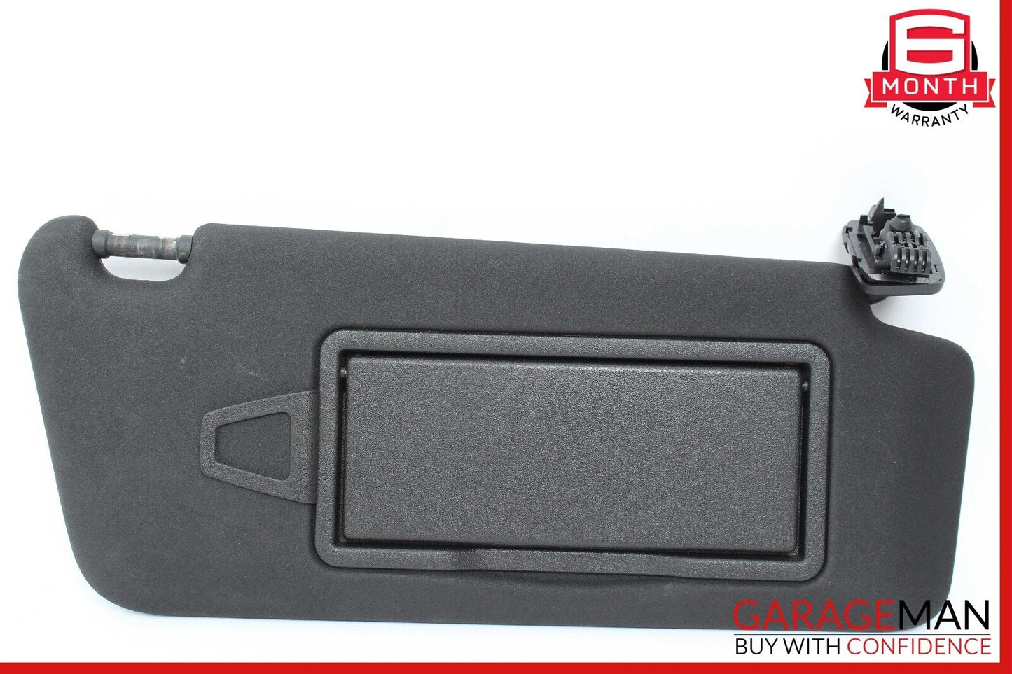 08-14 Mercedes W204 C350 Front Right Passenger Sun Visor Sunvisor Shade Black