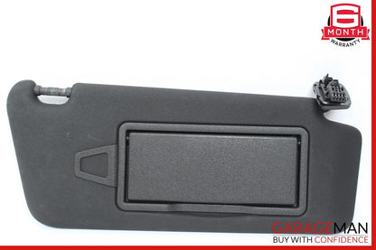 08-14 Mercedes W204 C350 Front Right Passenger Sun Visor Sunvisor Shade Black