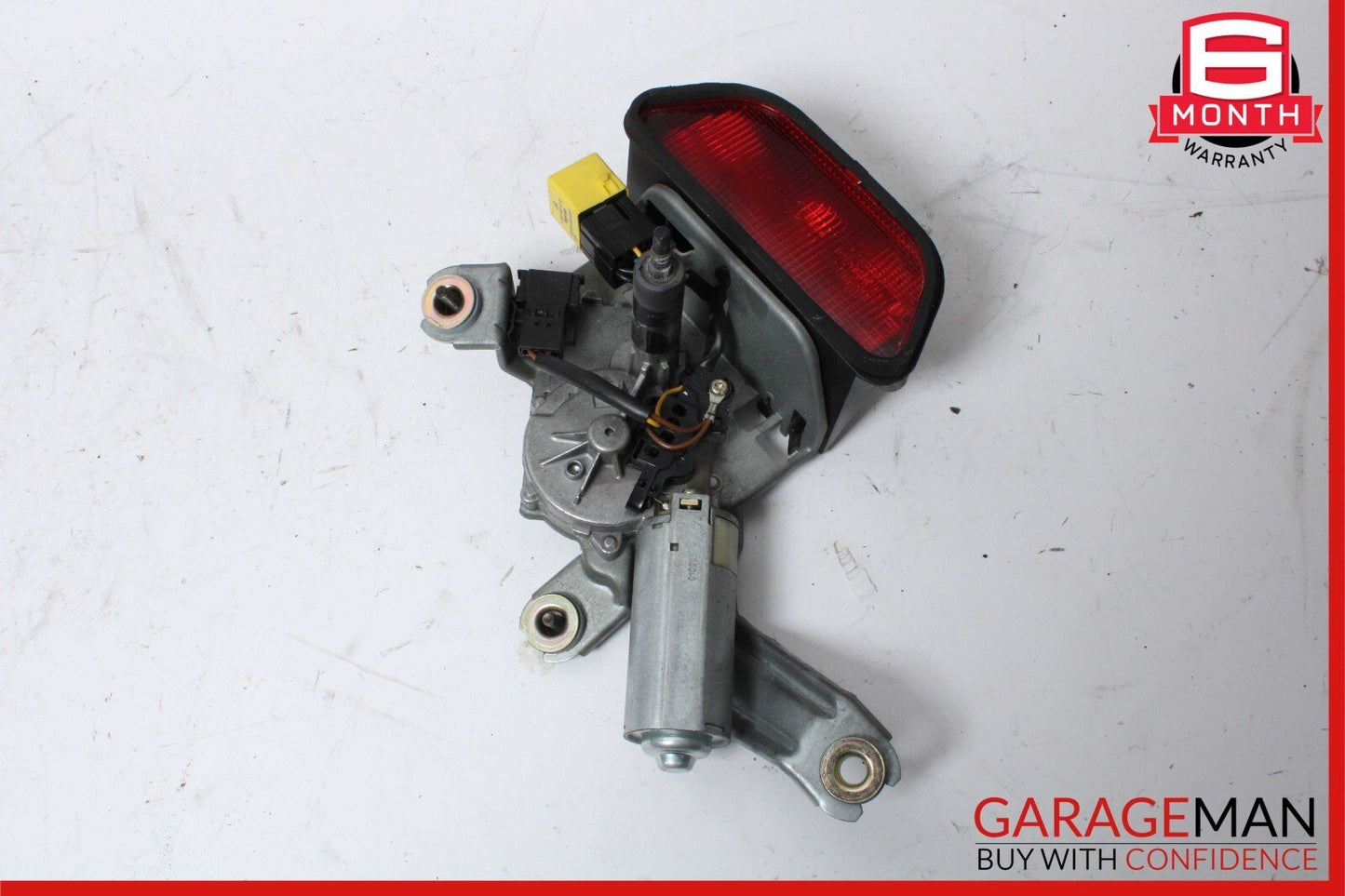 98-05 Mercedes W163 ML320 Rear Windshield Glass Wiper Motor Brake Light Assembly